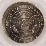1989-P 50c Kennedy Half 5% Off-Center PCGS MS62
