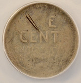 1950-S 1c Wheat Cent Struck on Silver 10c Planchet 2.46g ANACS EF45 Details