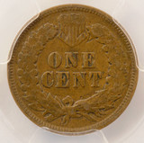 1905 1c Indian Cent Flipover Double-Struck In-Collar PCGS VF20