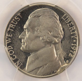 1972-S Proof Jefferson Nickel Cud Die Break PCGS PR65