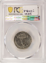 1972-D 25c Washington Quarter Struck on Nickel Planchet PCGS UNC Details