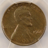 1966 1c Lincoln Cent Late Stage Die Cap Strike PCGS MS63 BN 1966 1c Lincoln Cent Late Stage Die Cap Strike PCGS MS63 BN