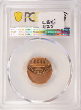 2000 1c Lincoln Cent Struck 40% Off-Center PCGS MS66 Red