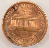 1989 1c Lincoln Cent Broadstruck PCGS MS64