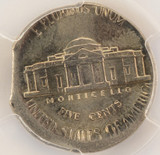 1973 5c Jefferson Nickel Triple Clipped & 5% Off-Center PCGS UNC Wheel Mark