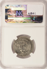 1981-P 25c Washington Quarter Struck 10% Off-Center NGC MS64