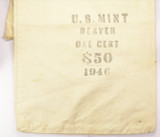 1946-D 1c Wheat Cent $50 Denver Mint Cloth Bag