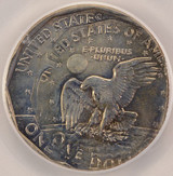 1999-P $1 SBA Dollar Triple-Struck, 2nd, 3rd 20% Off-Center PCGS MS65