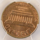 1974-D 1c Lincoln Cent Cud Major Die Break Obverse PCGS MS65 RB