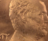 1984 1c Lincoln Cent Doubled Ear DDO PCGS MS66 Red