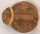 1974-D 1c Lincoln Cent Double-Struck, 2nd 85% Off-Center DSBS PCGS MS63 RB