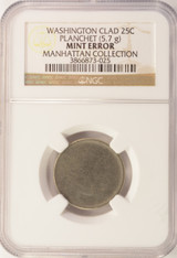 NGC 25c Clad Washington Quarter 5.7 Grams
