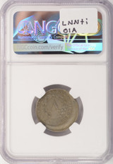 1895 5c Liberty Nickel Struck 15% Off-Center NGC AU55