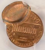 1983 1c Lincoln Cent Double-Struck, 2nd 60% Off-Center PCGS MS63 RB