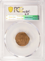 1956-D 1c Wheat Cent 12% Straight Clip PCGS MS62 RB