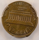 1964 1c Lincoln Cent 20% Indent Obverse PCGS MS64 Brown