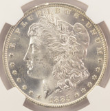 1885-O $1 Morgan Dollar Struck Thru Reverse NGC MS64