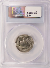 1935 5c Buffalo Nickel Struck 5% Off-Center PCGS MS62