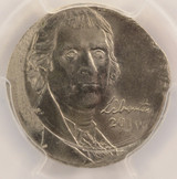 2016-P 5c Jefferson Nickel Quadruple Struck, 2nd-4th Strikes O/C PCGS UNC Details