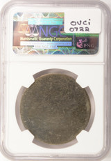 NGC $1 Clad Eisenhower Dollar T-2 Blank UNC Ex-San Francisco Hoard