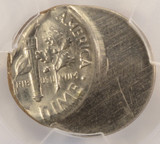 1966 10c Roosevelt Dime Struck 45% Off-Center PCGS MS63
