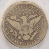 1895-S 50c Barber Half Partial Collar Strike PCGS AG3