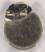 1988-D 10c Roosevelt Dime Struck 75% Off-Center PCGS MS62