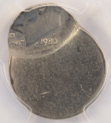 1980-P 10c Roosevelt Dime Struck 70% Off-Center PCGS MS63