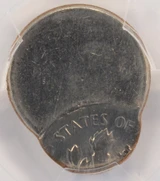 1974-D 10c Roosevelt Dime Struck 75% Off-Center PCGS UNC Details Cleaned