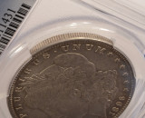 1896 $1 Morgan Dollar Partial Collar Strike PCGS MS63
