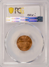 1983 1c Lincoln Cent Struck Through Obverse PCGS MS64 Red