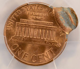 200x 1c Lincoln Cent Double-Struck, 2nd 90% Off-Center PCGS MS66 Red