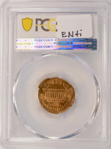 1964 1c Lincoln Cent Broadstruck & 7% Brockage PCGS MS61 Red