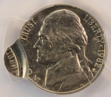 1982-P 5c Jefferson Nickel Double-Struck, 2nd 93% Off-Center PCGS MS63