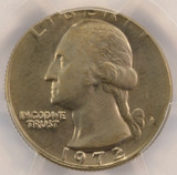1972-D 25c Washington Quarter Struck on Nickel Planchet PCGS MS64