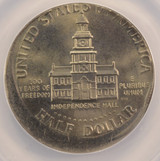 1976 50c Bicentennial Half Struck 10% Off-Center ANACS MS60