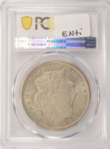 1921 $1 Morgan Dollar Struck Through Reverse PCGS MS63