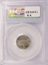 1999 1c Lincoln Cent Struck on Dime Double-Denomination PCGS MS64