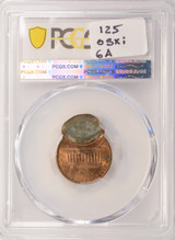 1997 1c Lincoln Cent Double-Struck, 2nd 70% Off-Center PCGS MS62 Red
