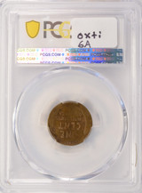 1944-S 1c Wheat Cent Split Planchet Before Strike PCGS MS63 BN