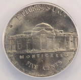2000-D 5c Jefferson Nickel Struck on Dime Planchet ANACS MS64