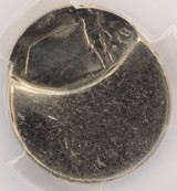 1983-P 5c Jefferson Nickel Struck 55% Off-Center PCGS MS60