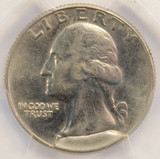 (1965-1998) 25c Washington Quarter Cud Die Break Obverse PCGS AU58