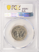 (1965-1998) 25c Washington Quarter Cud Die Break Obverse PCGS AU58