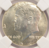 1964 50c Kennedy Half Struck on Silver Quarter Planchet NGC MS62