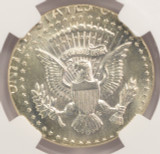 1964 50c Kennedy Half Struck on Silver Quarter Planchet NGC MS62