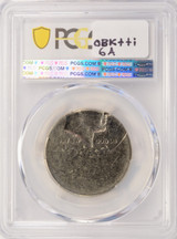 1976-D 50c Bicentennial Half Mirror Brockage & Off-Center PCGS MS62