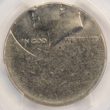 1976-D 50c Bicentennial Half Mirror Brockage & Off-Center PCGS MS62