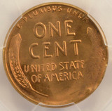PCGS 1c (1909-1958) Wheat Cent Tapered Planchet 2.69g MS64 Red