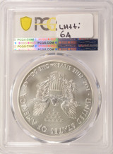 2020 $1 Silver Eagle Rim Clip at K-2 PCGS MS69